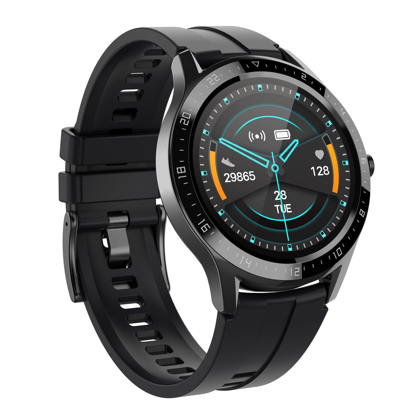 Smart Heart Rate and Blood Pressure Monitor Watch