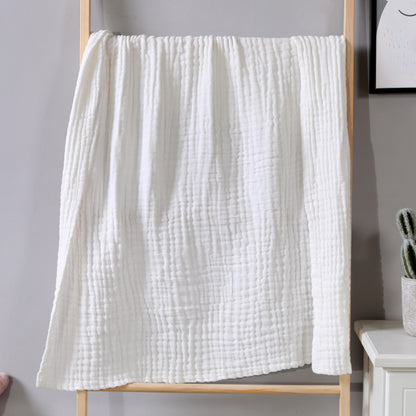 6-Layer Muslin Baby Blanket and Soft Bath Towel 105x105