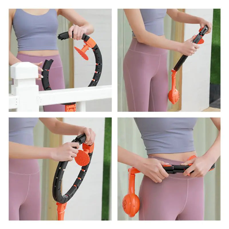 Smart Weighted Hula Hoop with Automatic Counter for Adults
