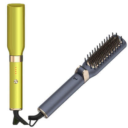 Dual-Use Electric Hair Comb for Styling and Volume