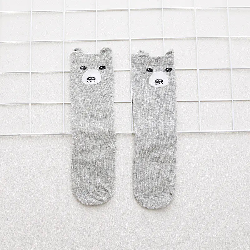 Anti-Slip Cartoon Baby Socks for 0-3 Years (Wholesale)