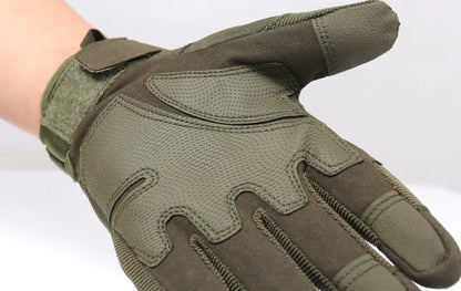 Full-Finger Climbing Gloves with Carbon Fiber Protection