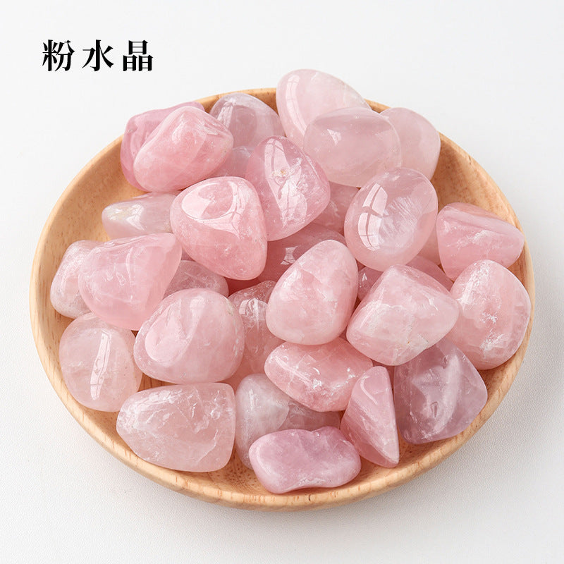 Polished Crystal Stones for Decoration and Aromatherapy