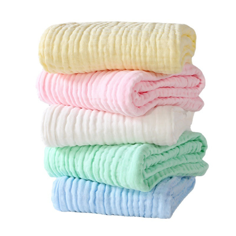 6-Layer Muslin Baby Blanket and Soft Bath Towel 105x105