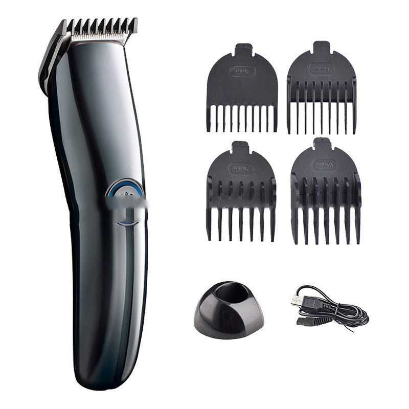 USB Hair Clipper and Beard Styling Kit with Apron