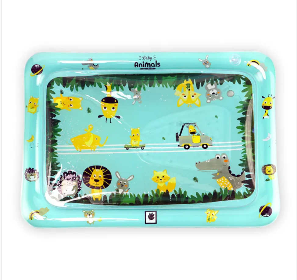 Inflatable Sea Turtle Baby Water Play Mat