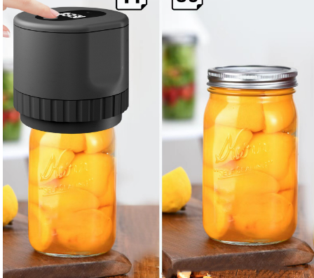SealFresh Automatic Jar Sealer for Home Use (One Set)