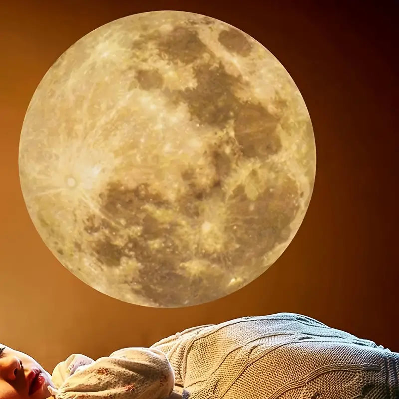 Moon Lamp Projector USB Powered Night Light for Kids