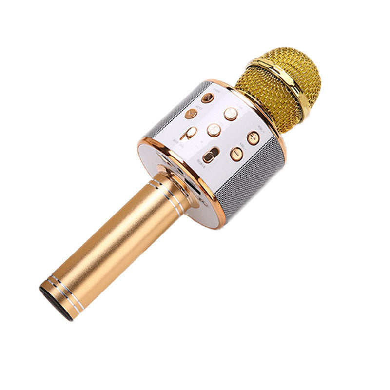 WS858 Wireless Bluetooth Karaoke Microphone Speaker