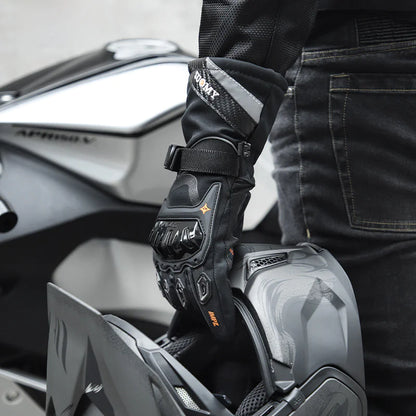 SUOMY Men's Winter Motorcycle Gloves - Waterproof Touchscreen