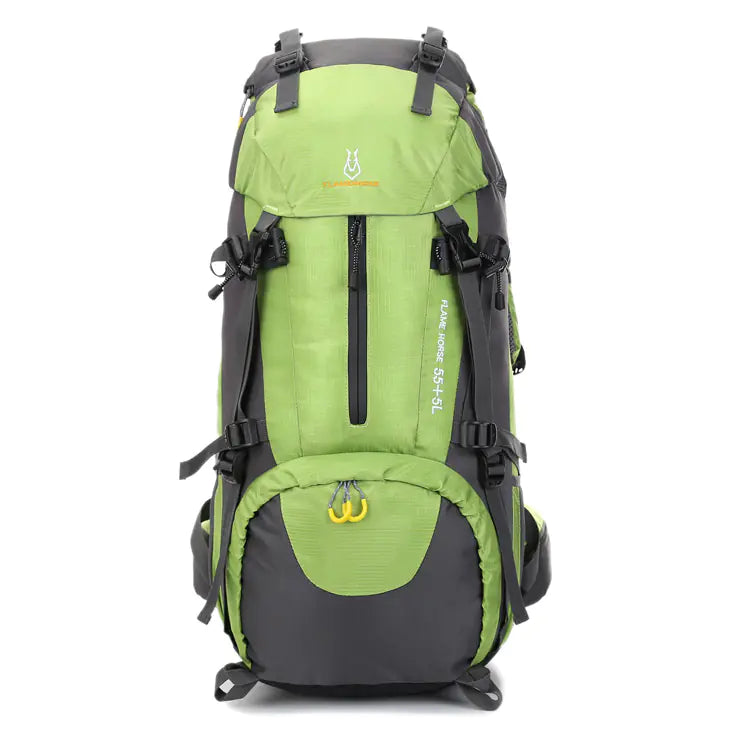 Waterproof Nylon Backpack for Hiking and Camping