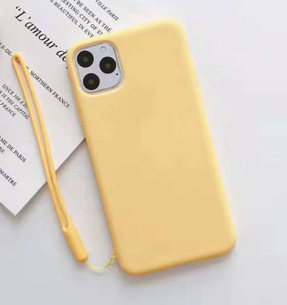 Silicone Phone Case - Solid Color Phone Cover