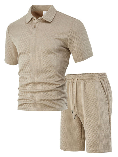 Men's Casual Thin Short Sleeve Suit