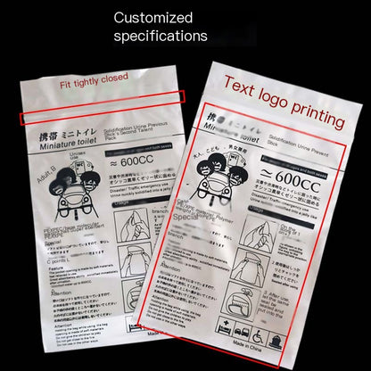 600cc Portable Emergency Urine Bag for Cars