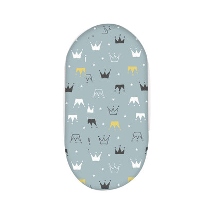 Baby Cradle Mattress Cover with Soft Fabric Top