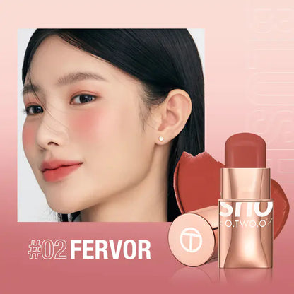Natural Color Nude Makeup Blusher Stick for Enhancement