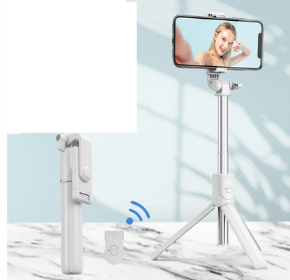 Snap & Share Tripod Stick ( Compatible with Apple,  Bluetooth Remote )
