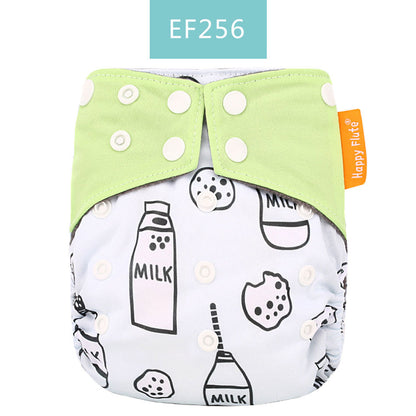 Happyflute Waterproof Bamboo Charcoal Cloth Diaper for Baby