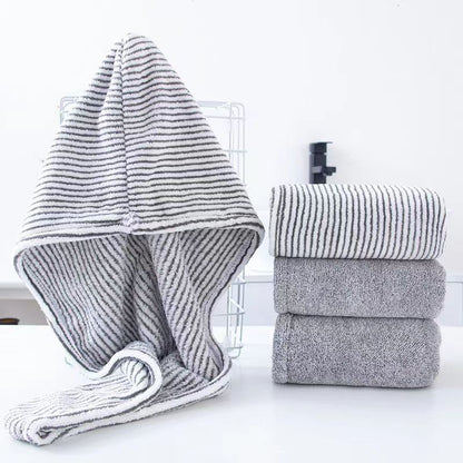 Wholesale Gray Bamboo Charcoal Drying Hair Cap