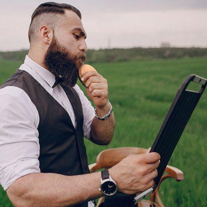 Natural Boar Bristle Beard Brush for Grooming