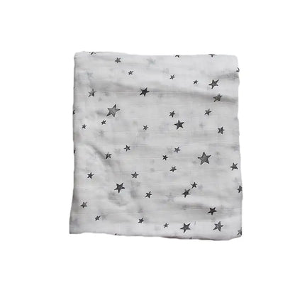 Bamboo Muslin Neutral Receiving Swaddle Blanket