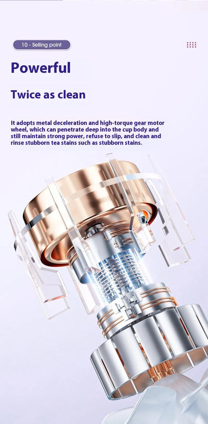 Electric Baby Bottle Brush & UV Sterilizer Set