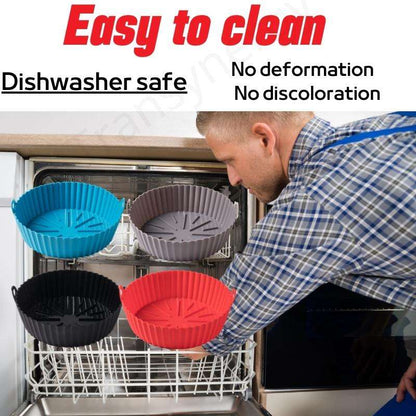 Air Fryer Silicone Baking Mat and Tray