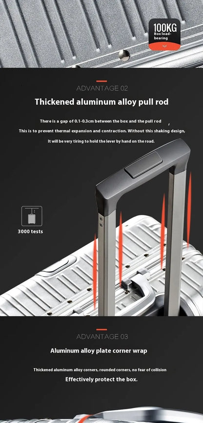 Aluminum Luggage Trolley