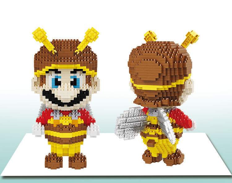 DIY Cartoon Building Blocks - Educational Toy Set
