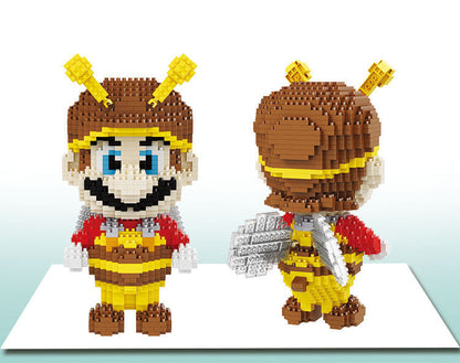DIY Cartoon Building Blocks - Educational Toy Set
