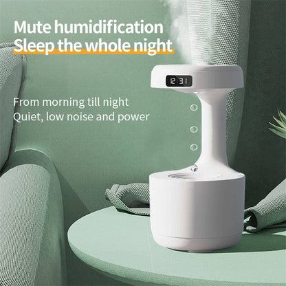 Anti-Gravity Humidifier Aroma Diffuser with Clock