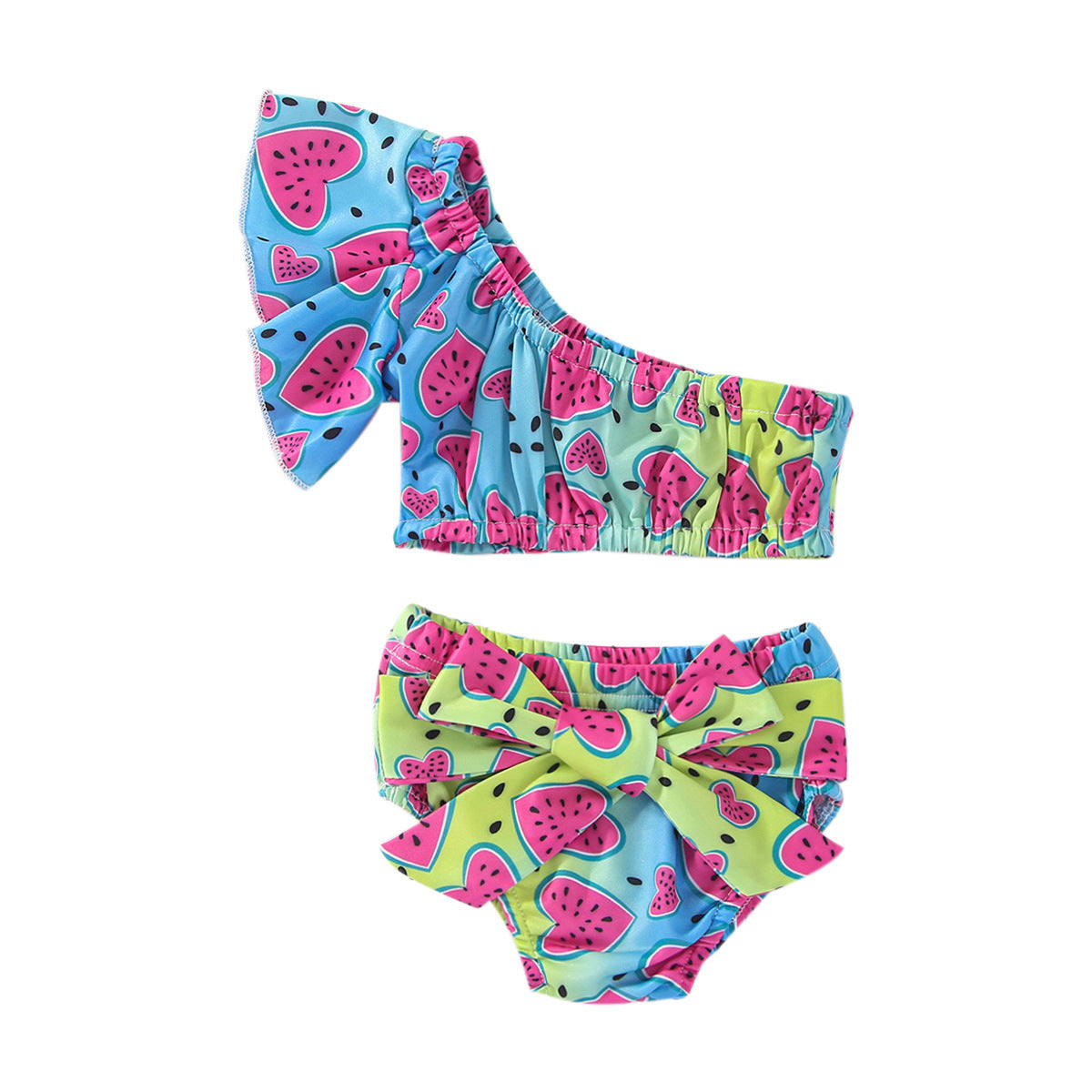 2022 Summer Baby Girls' Watermelon Print Set