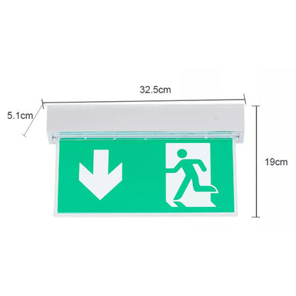 LED Emergency Exit Sign and Evacuation Light