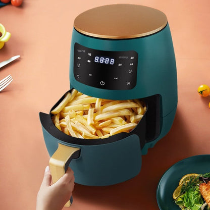 220V Smart 4.5L Air Fryer for Oil-Free Cooking