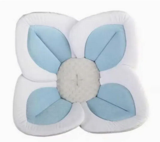 Baby Flower Bath Mat - Soft Flannel Bath Net