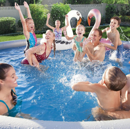 Bestway Inflatable Family Swimming Pool (Adult & Kids)