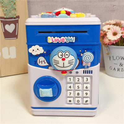 Creative Cartoon Musical Piggy Bank with Password Lock