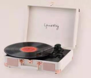 Portable Mini Smart Record Player with Bluetooth Speaker