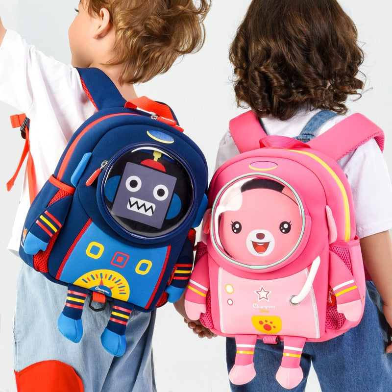 Space Robot Baby Anti-Lost Backpack