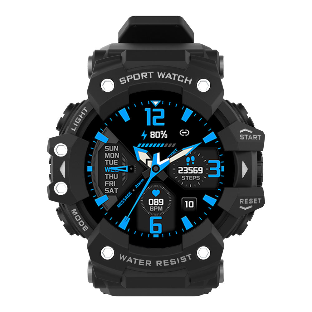 Smart Watch with Blood Pressure, Oxygen & Multi-Sport Mode