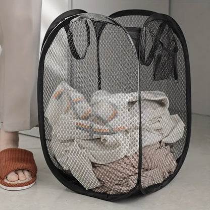 Children's Mesh Laundry and Toy Storage Basket