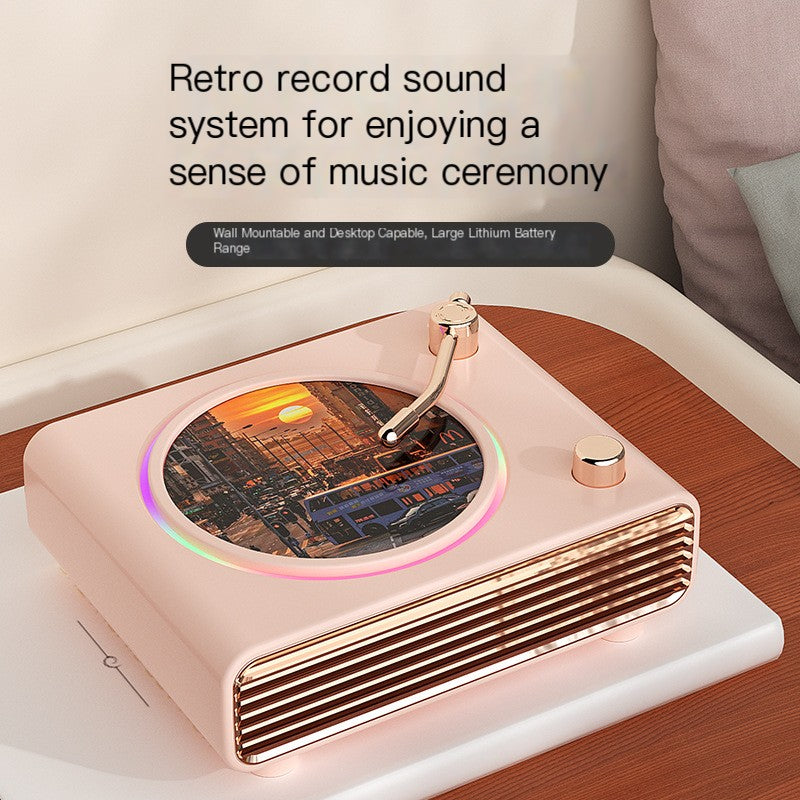 Retro Bluetooth Speaker for Home DIY Gift (Couples)