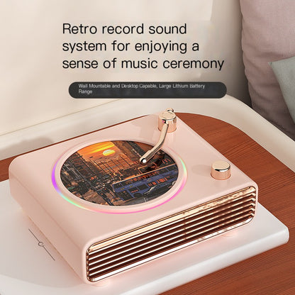 Retro Bluetooth Speaker for Home DIY Gift (Couples)