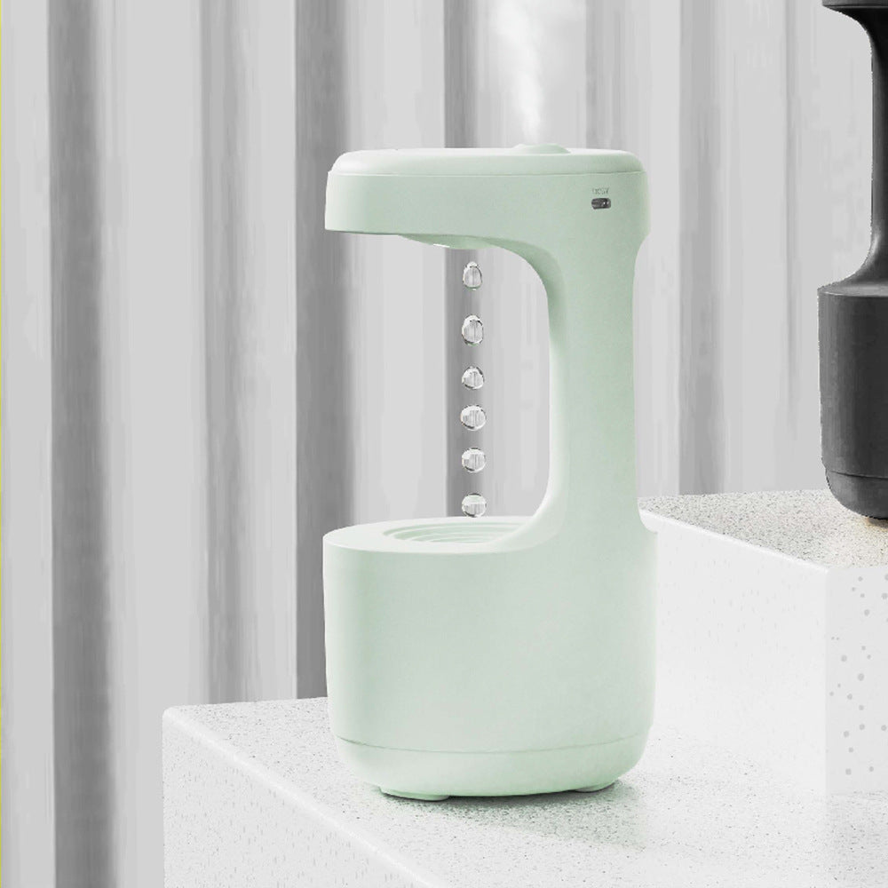 Anti-Gravity Humidifier Aroma Diffuser with Clock