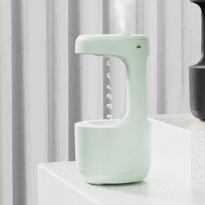 Anti-Gravity Humidifier Aroma Diffuser with Clock