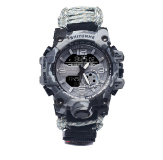 Life-Saving Rope Whistle and Temperature Watch