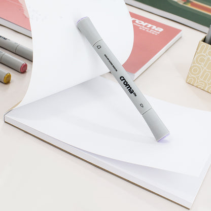 Marker Sketchbook - Professional Blank Drawing Paper