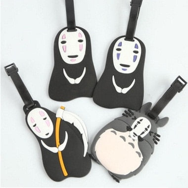 Creative Cartoon Silicone Luggage Tag - Spirited Away