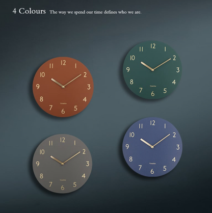 Leather Wall Clock