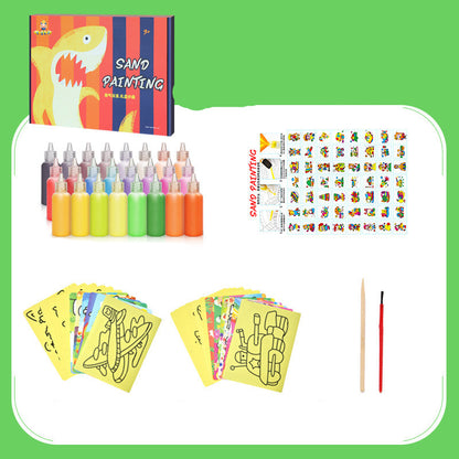 Sand Art Gift Set for Kids - DIY Educational Toy